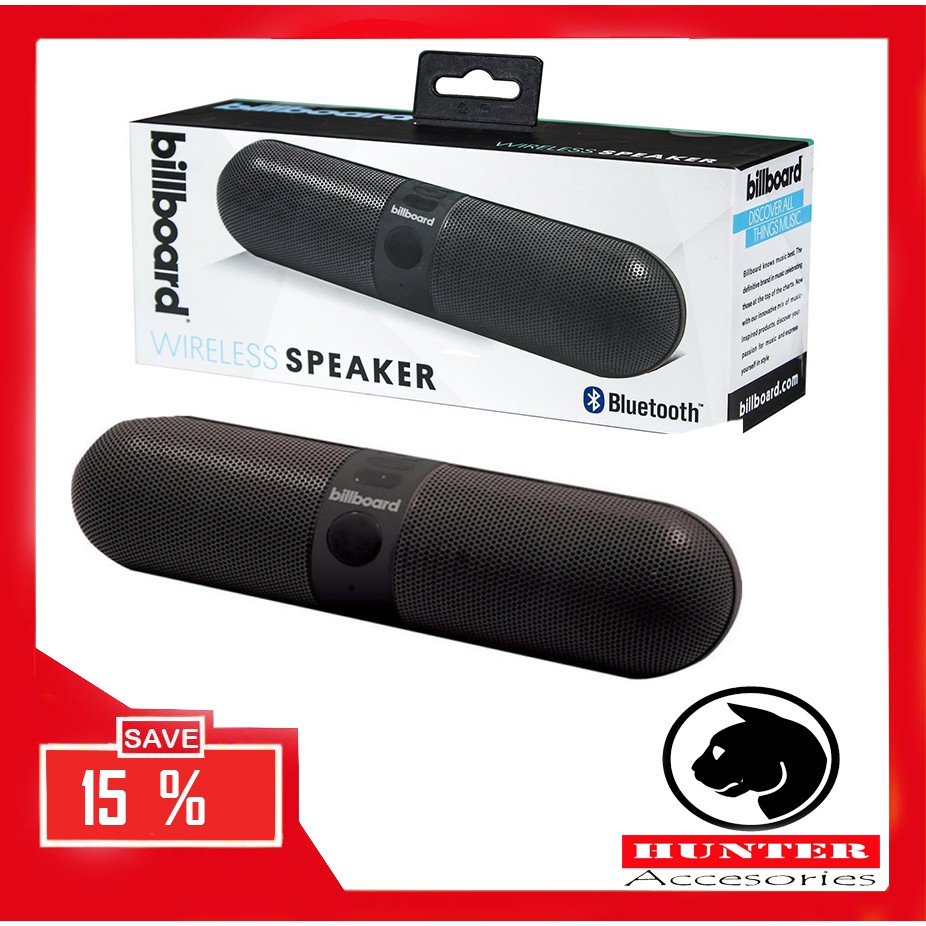 billboard bluetooth wireless pill speaker