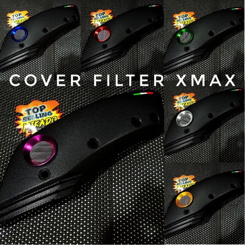 COVER FILTER CNC VELOSCOPE XMAX / COVER FILTER UDARA XMAX VELOSCOPE CNC