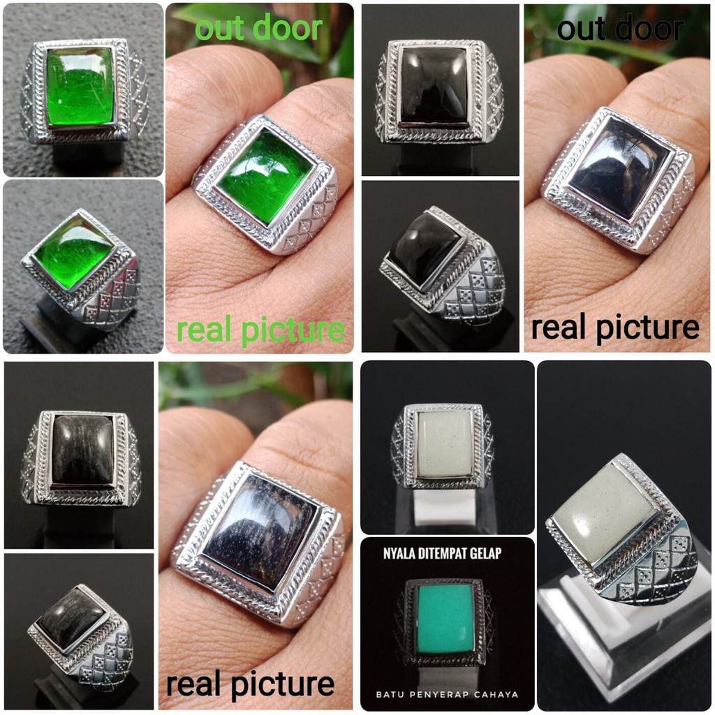 CINCIN BATU ZAMRUD, LOLODA, BADAR BESI, KATILAYU, MG, SUNGAI DAREH, DLL MODEL RING KOTAK