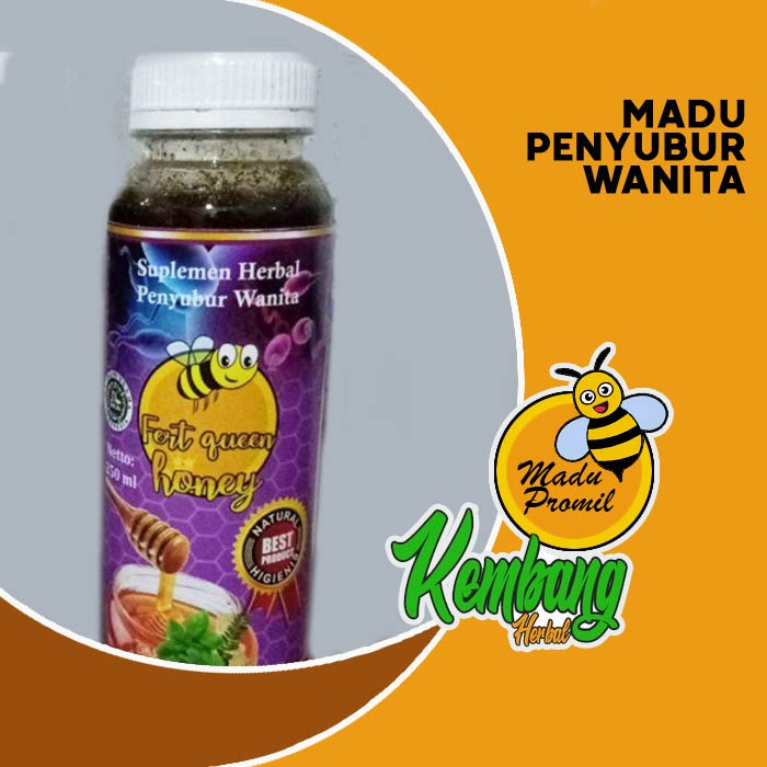 Fert Queen Honey Madu Program Hamil Wanita dan Pria Penyubur Kandungan dan Sperma Promil Suami Istri-3