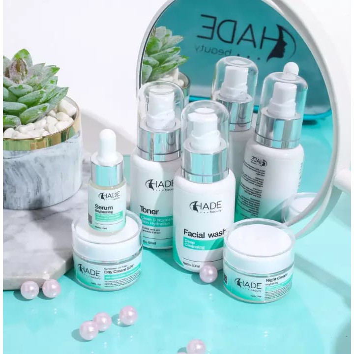 Hade Beauty Skincare Paket Brightening Hade Beauty Glowing Hade Beauty BPOM Hade Beauty Glowing