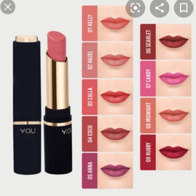 Lipstik matte you