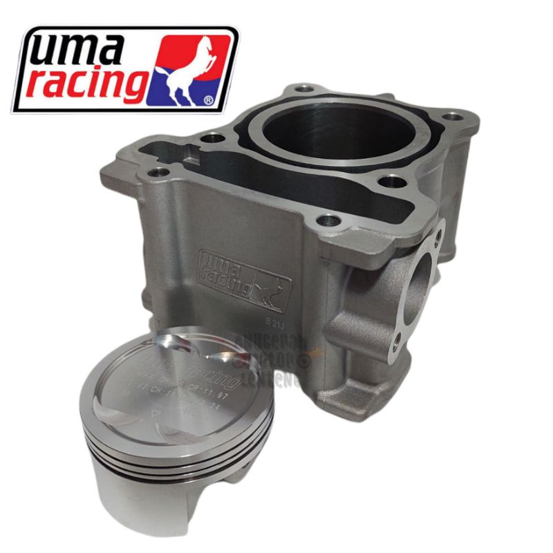 Blok Seher Kit Piston Cylinder Kit UMA Racing 63 MM NMax R15 V3 Aerox 155 MT15 WR155