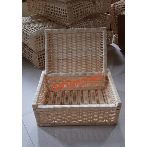 Keranjang Rotan Box Peti/ Rattan Storage / Box Murah / Keranjang Murah / Rotan Murah / kotak laci