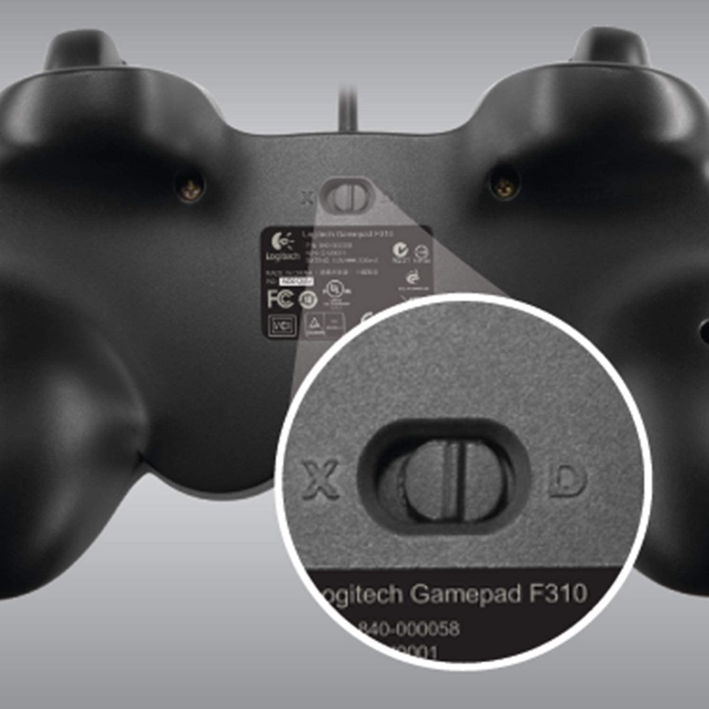 F310 Gamepad Gaya Konsol Logitech Gaming