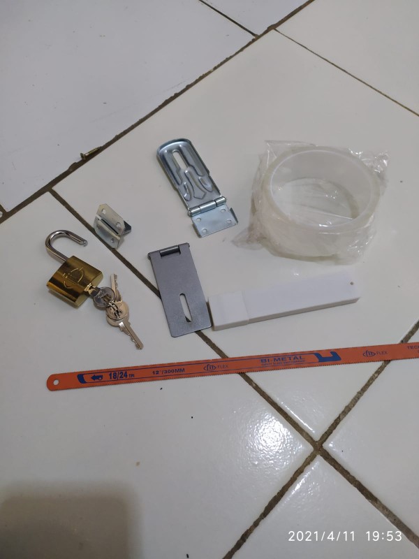 Padlock / Gembok Kuning Ukuran 30 Dan 40 Mm / Gembok Murah / Kunci Gembok Rumah / Gembok Motor