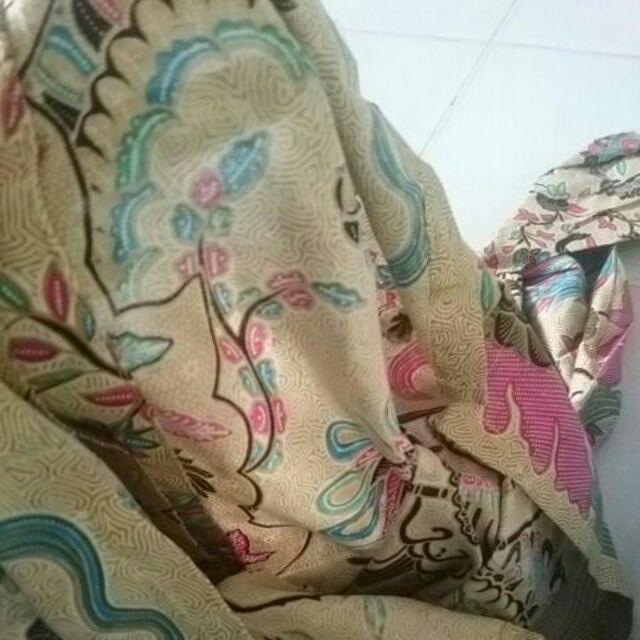 Kemeja Batik Pria Lengan Panjang Motif Parang Ijo M L Xl Xxl