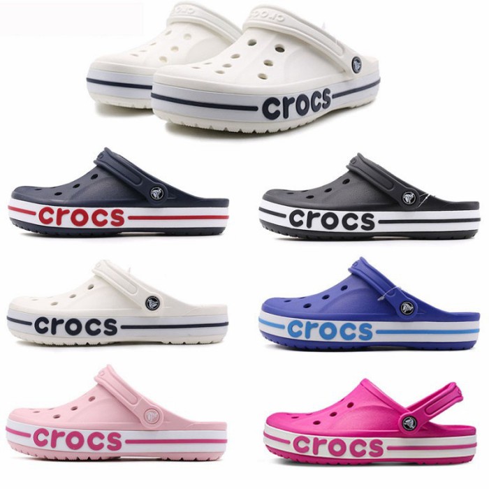 Crocs Sandal Pria dan Wanita Anti Air Crocs Bayaband