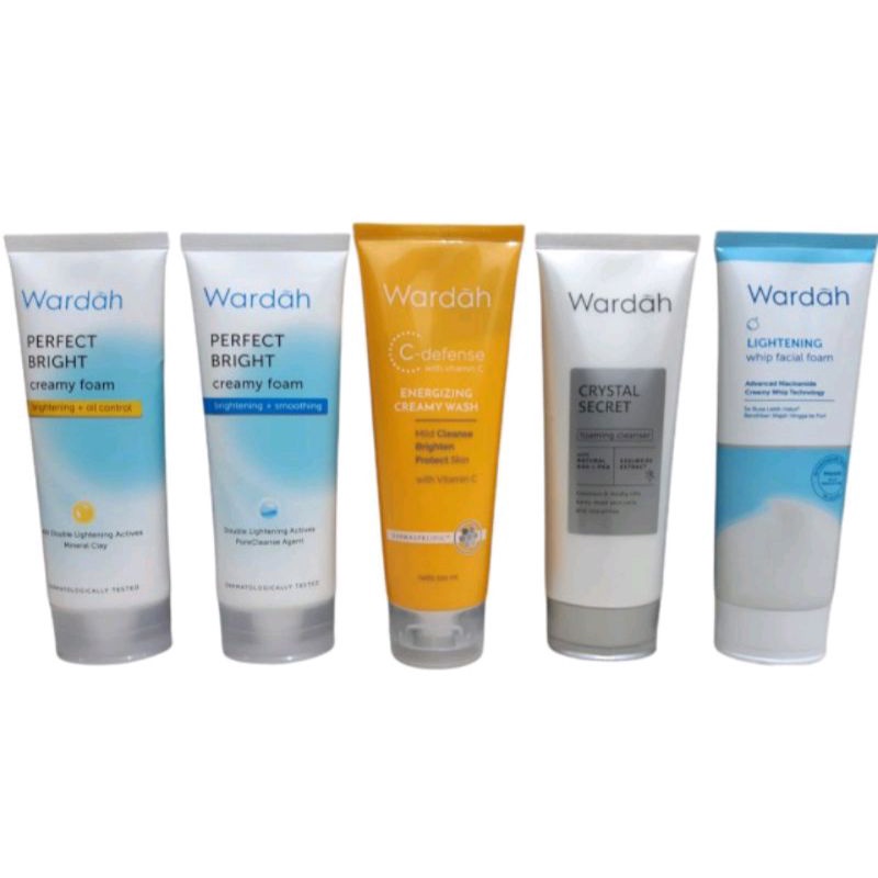 WARDAH Facial Foam 100ml / Wardah Pencuci Wajah 100ml