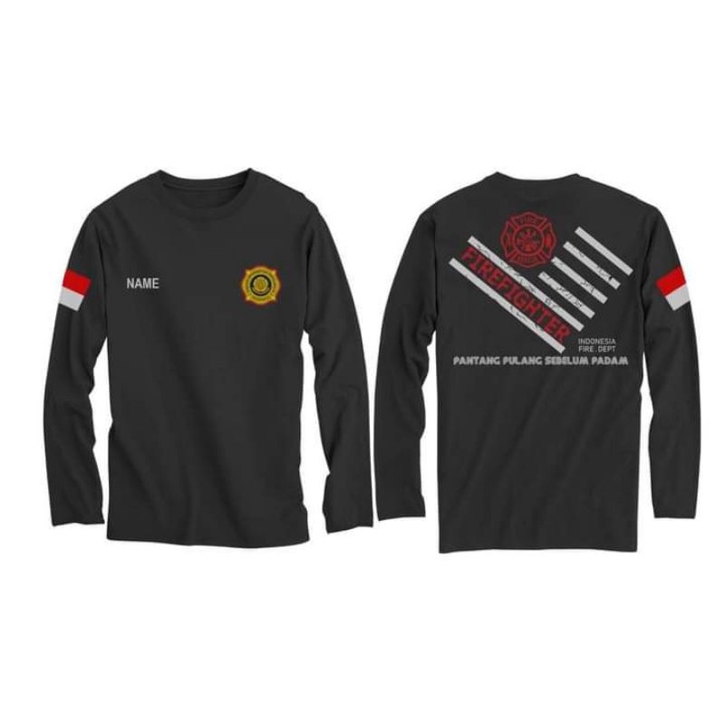 Kaos lengan panjang DAMKAR