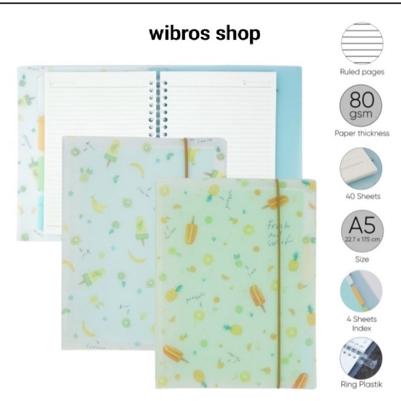 

binder note buku tulis joyko A5-FR-pf520