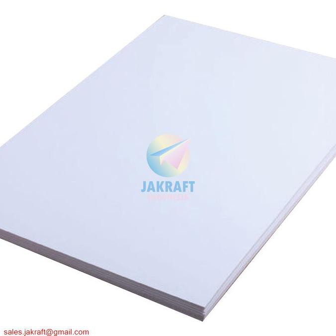 Kertas Karton HVS Tebal A4 200 Gram Gsm Brief Card Kartu TIK Doff Doft