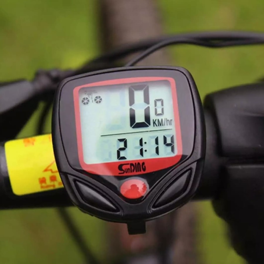 Speedometer odometer Sepeda cyclo comp Waterproof 7 fungsi