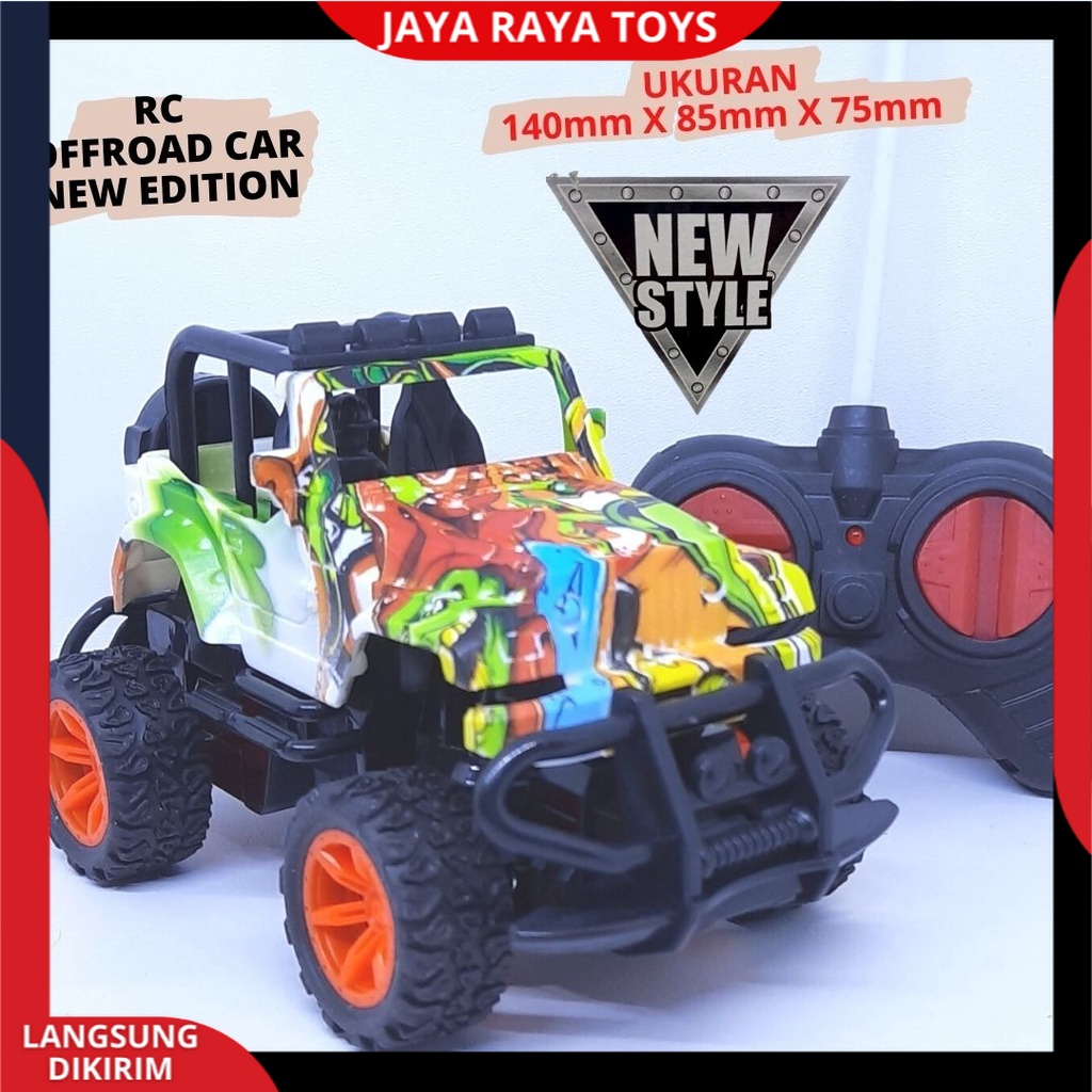 Mobil Remote Control RC Car Military Off Road Model SUV dan Jeep Offroad Mobil Remot Motif Terbaru