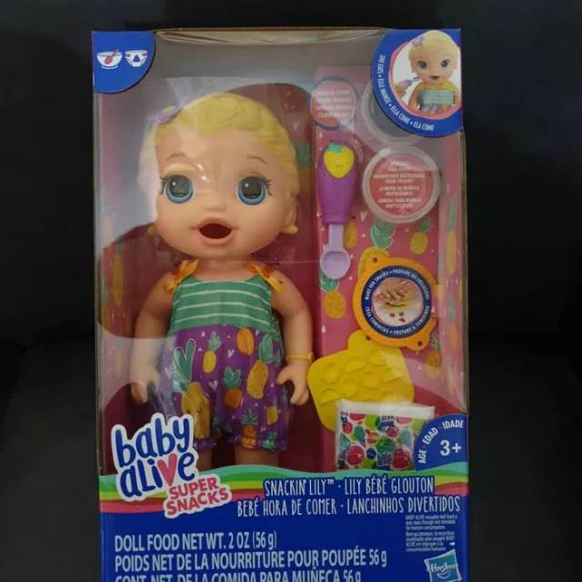 super snackin baby alive