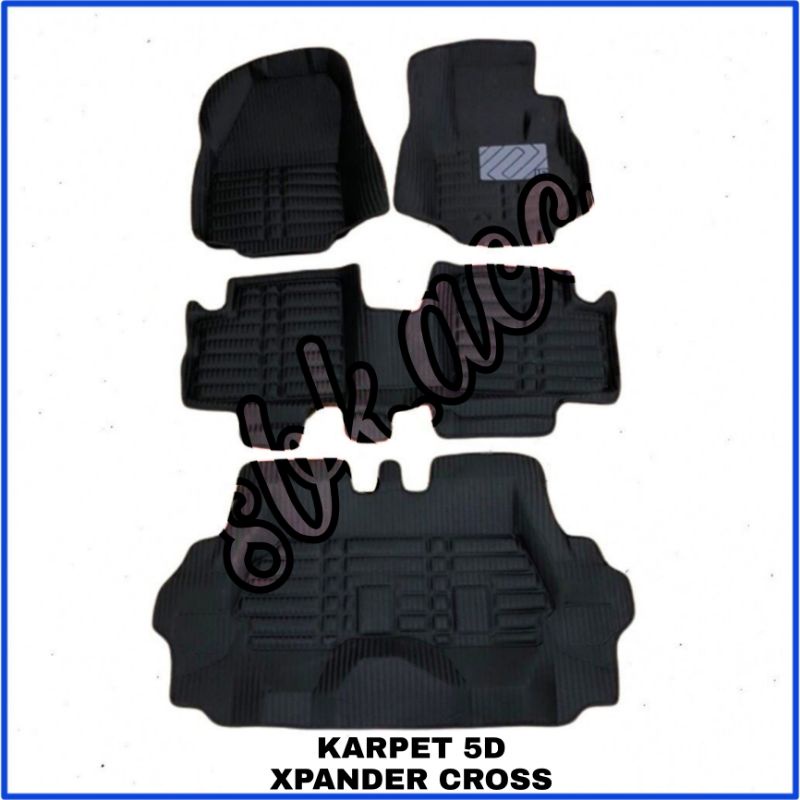 Karpet 5D Premium Mobil Xpander Cross 2020 2021 2022 2023 2024 2025 2026 Import Quality