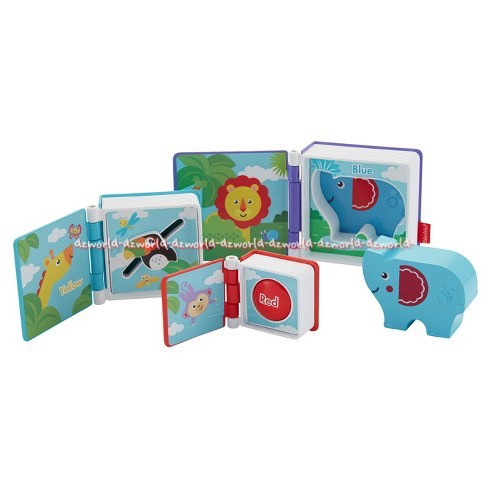 Fisher Price Rainforest Friends Activity Books Mainan Buku Untuk Bayi