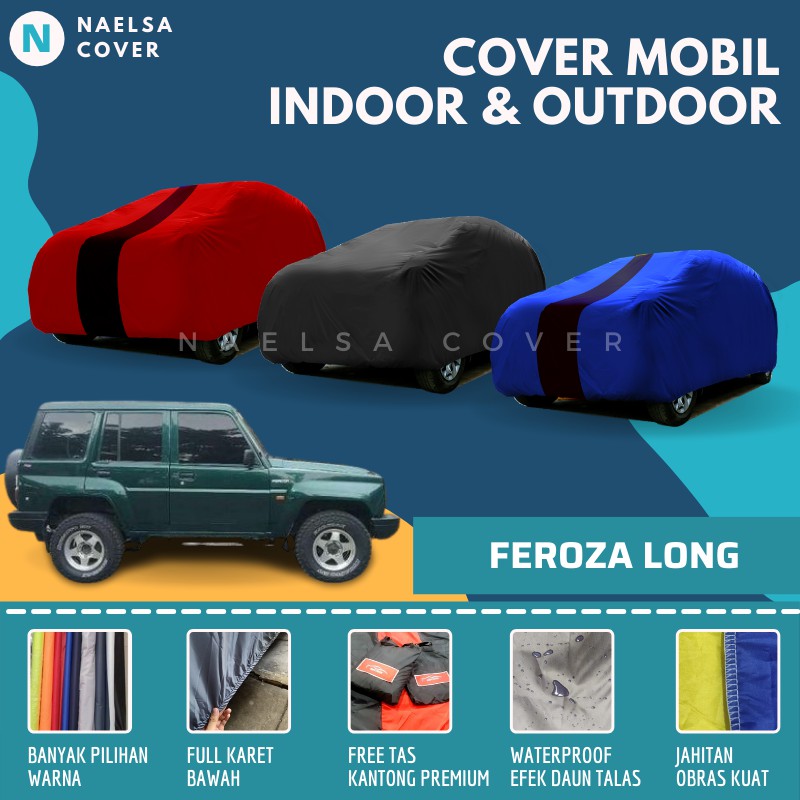Cover Mobil / Sarung Mobil Feroza Long Mantel Selimut Mobil Daihatsu Feroza Long