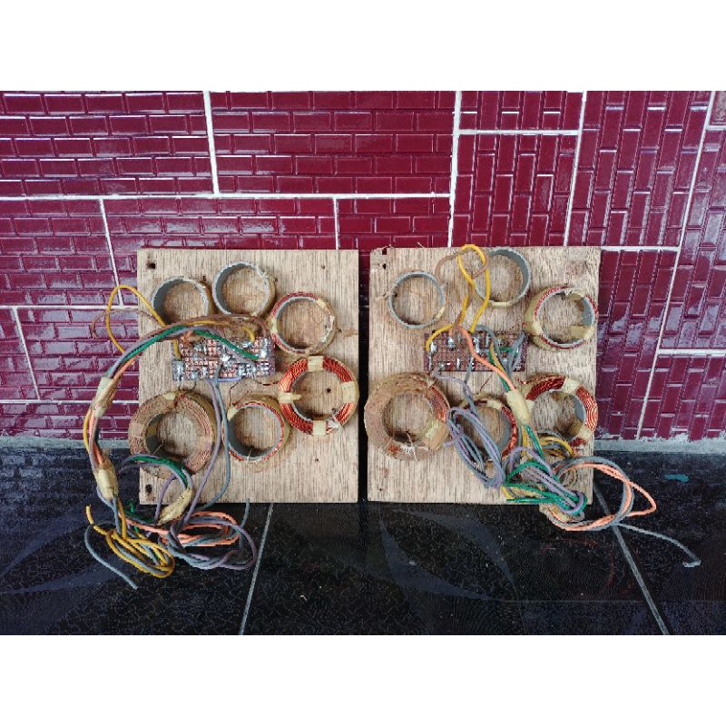 Crossover Pasif 4 way system custom vintage Preloved