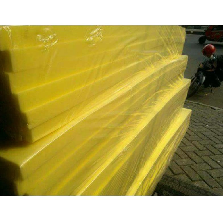 [KODE 879] Busa Lembaran Tebal 5cm 150x200cm Busa Surpet/Kasur Sofa Jok Kursi Yellow/Kuning Merk Roy