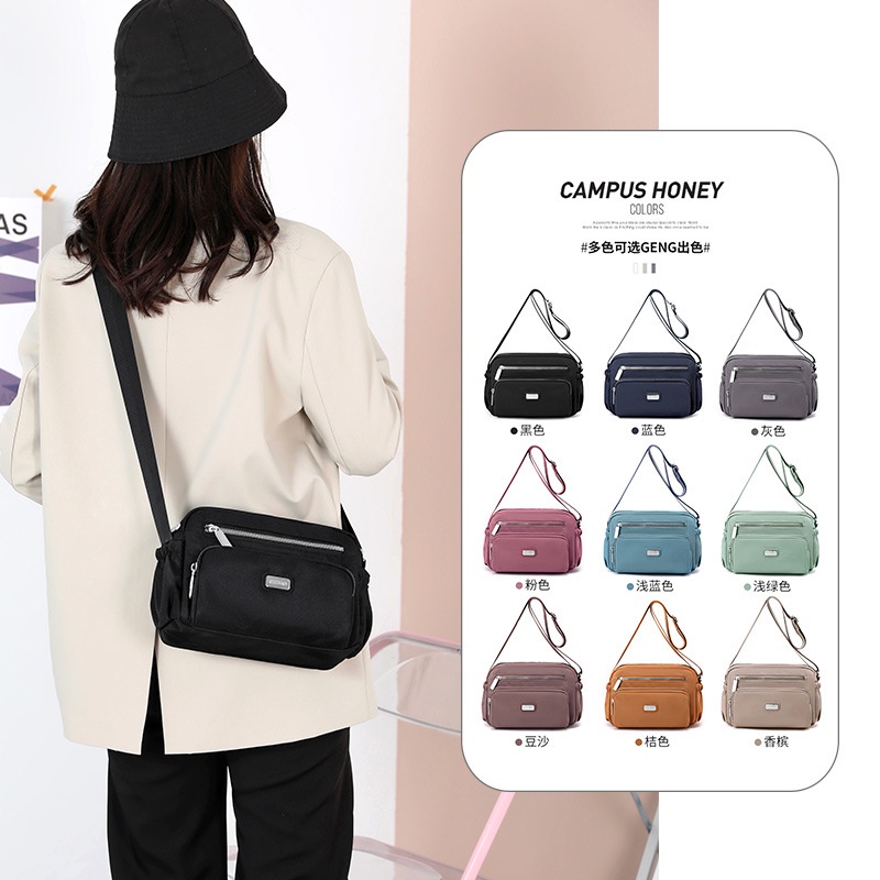 YoyoBrand - Tas CHIBAO 5903 original tas selempang wanita kanvas waterproof