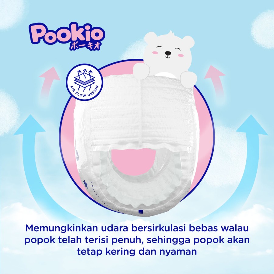 POOKIO Pants L 28 Pcs Popok Anak Diaper Celana L28