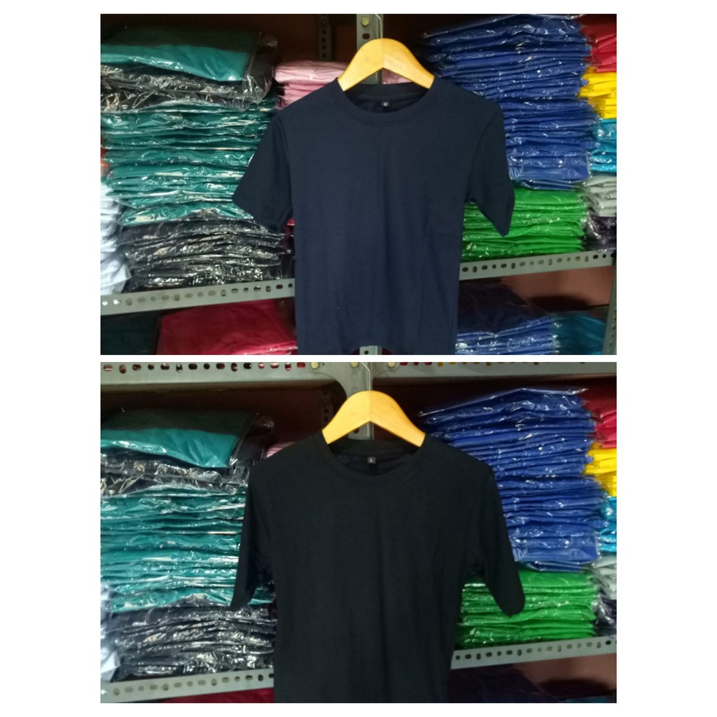 KAOS POLOS DISTRO HITAM