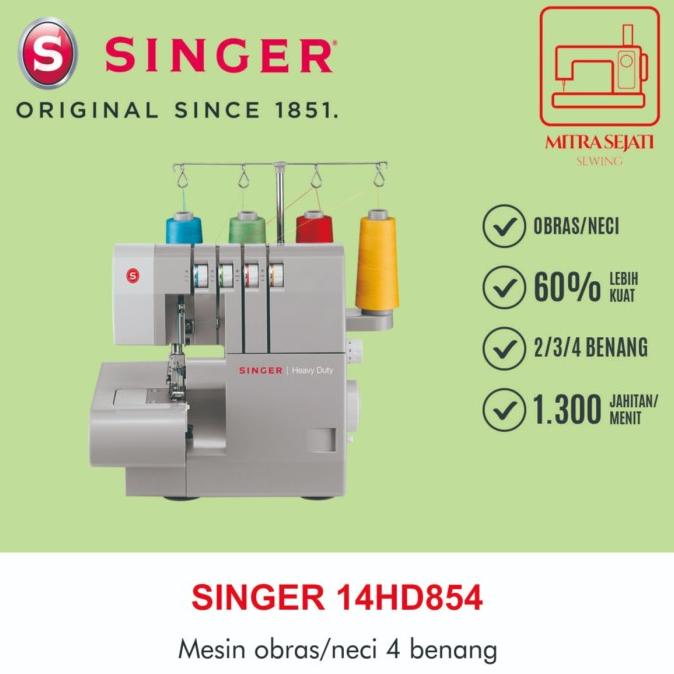 (:(:(:(] Mesin obras singer heavy duty 14hd854