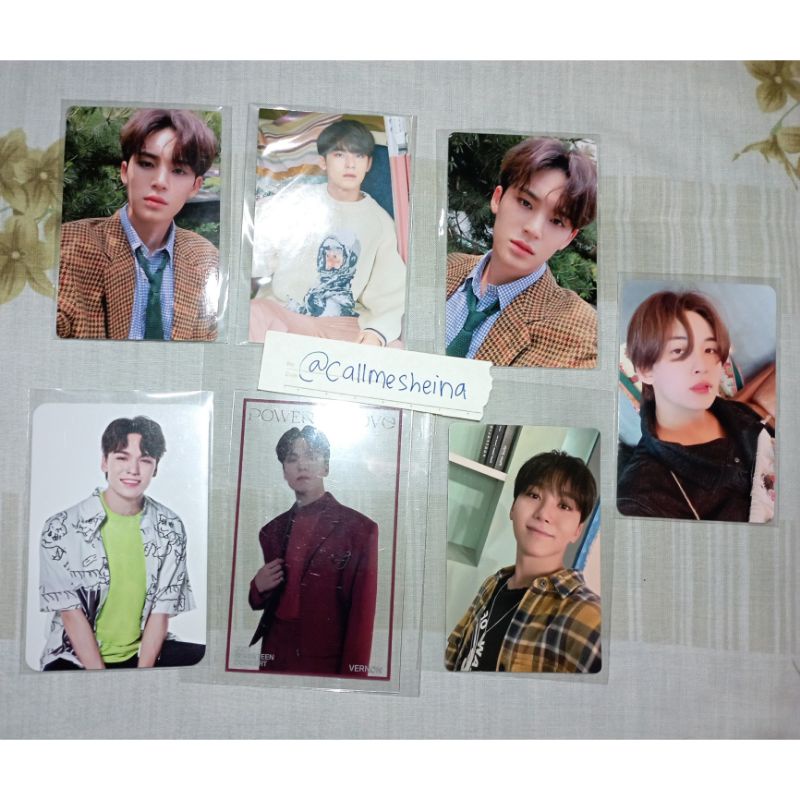 clearance sale pc photocard seventeen svt mingyu an ode poet carland 2019 vernon sg22 pol pilot set 