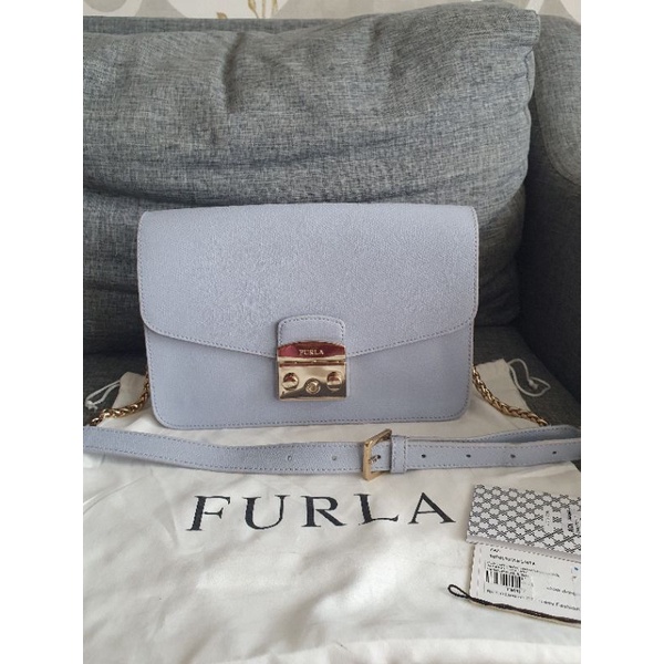 Preloved Furla Metropolis Shoulder Bag