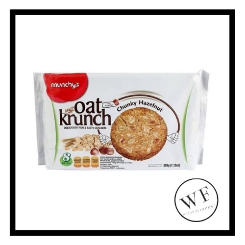 

Oat krunch Hazelnut Pack kecil isi 8/ Cookies oat Chunky hazelnut 208g