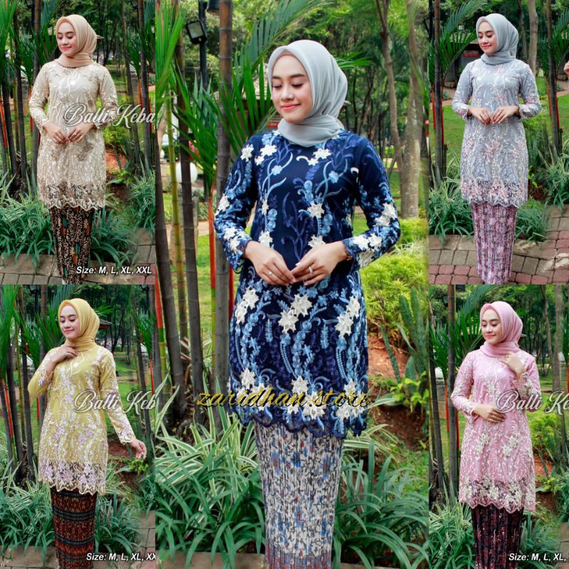 PB//KEBAYA HABIBAH TILE - KEBAYA PESTA KONDANGAN TERBARU - PAKAIAN WANITA - BAJU WANITA BRUKAT MODER