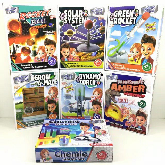 Mainan Edukasi Anak Science Kit / DIY Science