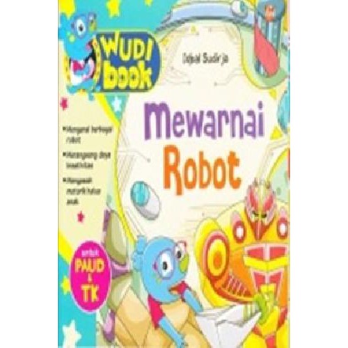 #WUDI BOOK : MEWARNAI ROBOT