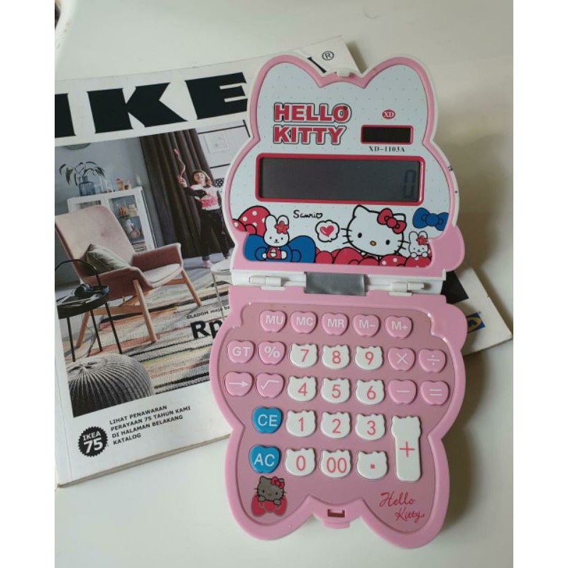 

Calculator/Kalkulator Lipat Hello Kitty