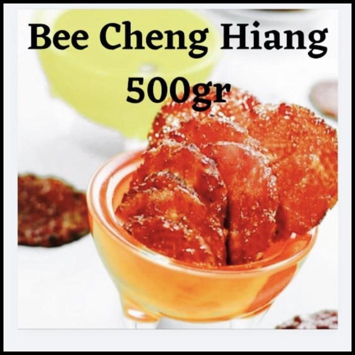 

Bee Cheng Hiang Golden Coin Pork 500 Gr/ Dendeng Babi Bee Cheng Hiang