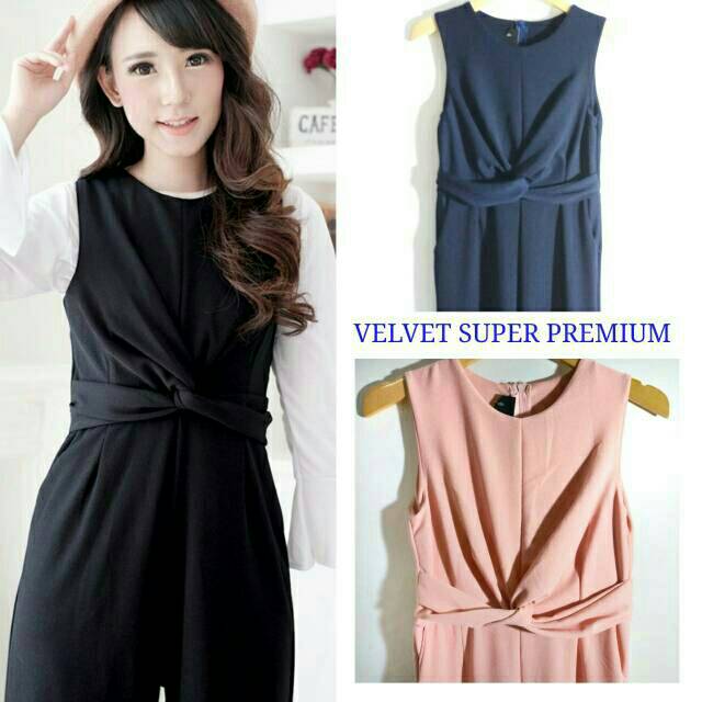 NEW JUMPSUIT VELVET SUPER PREMIUM MEWAH