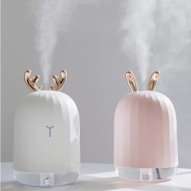 Air Humidifier Purifier 220ml Oils Diffuser Pengharum Ruangan Aromatherapy Lovely Rusa