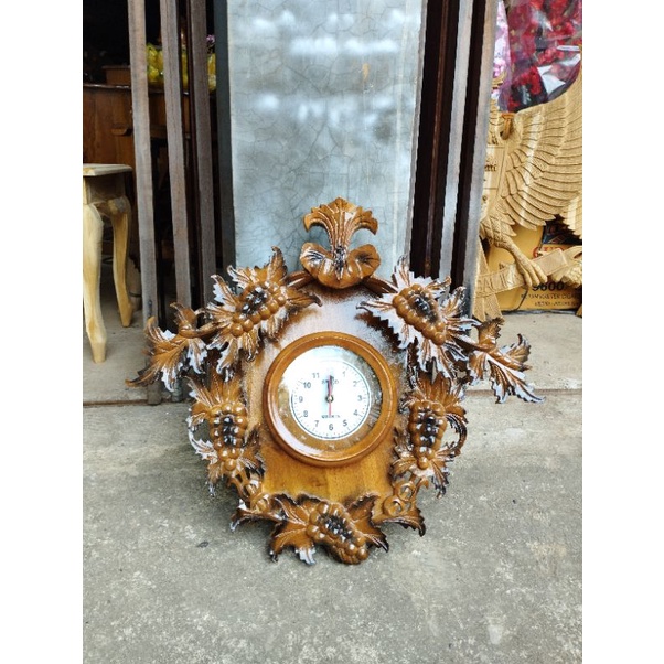 jam dinding ukir jepara