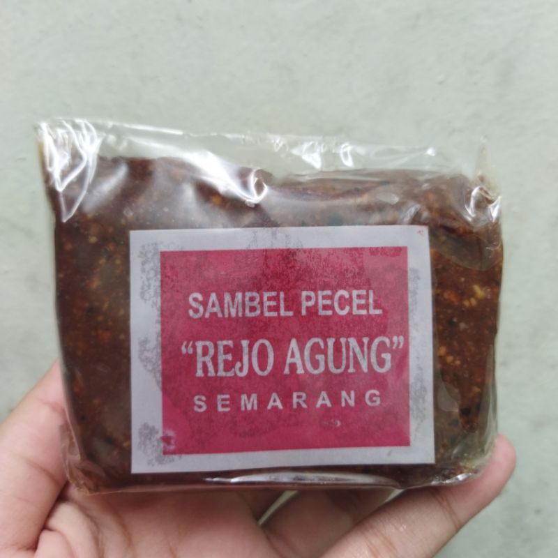 

Sambel Pecel Rejo Agung Semarang / Sambal Kacang Rejo Agung Khas Semarang / Bumbu Kacang Siap Makan Khas Semarang