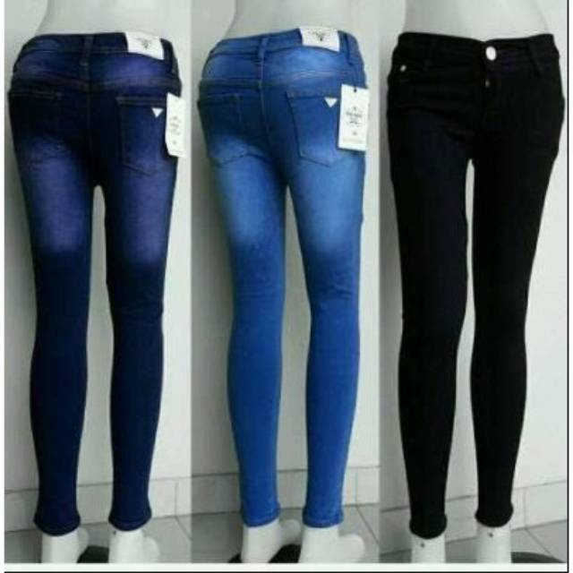 Mega Soft Celana  Jeans  Wanita  Kekinian  Designkorea Bahan 