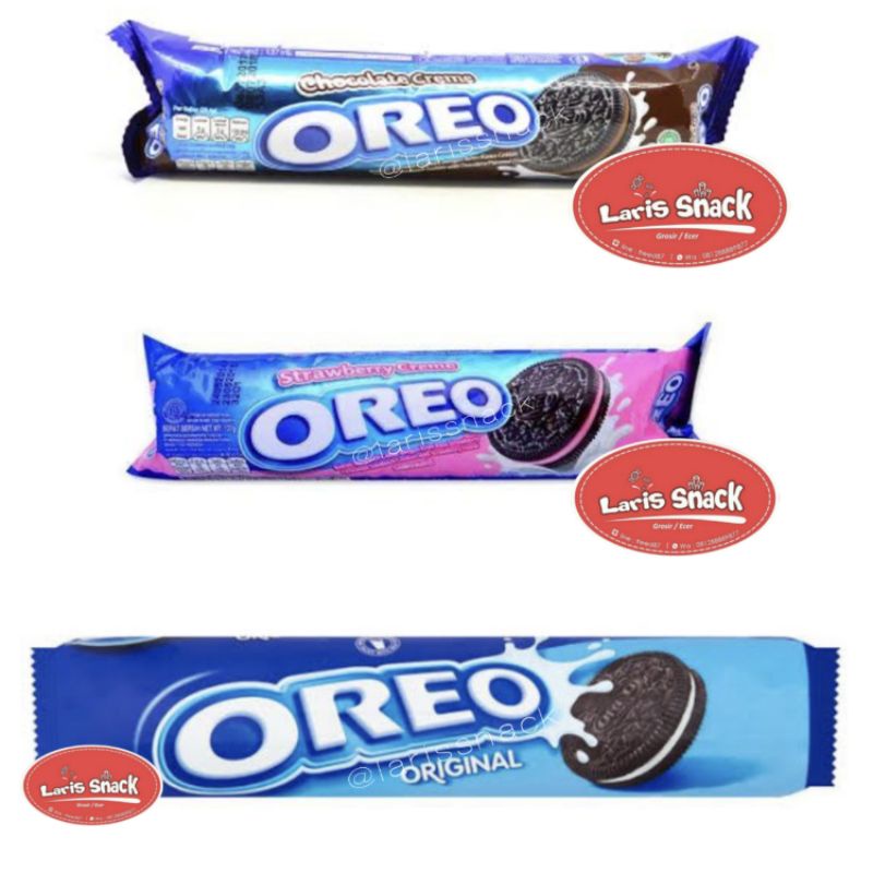 

Cokelat Biskuit Oreo Roll All Variant 133gr