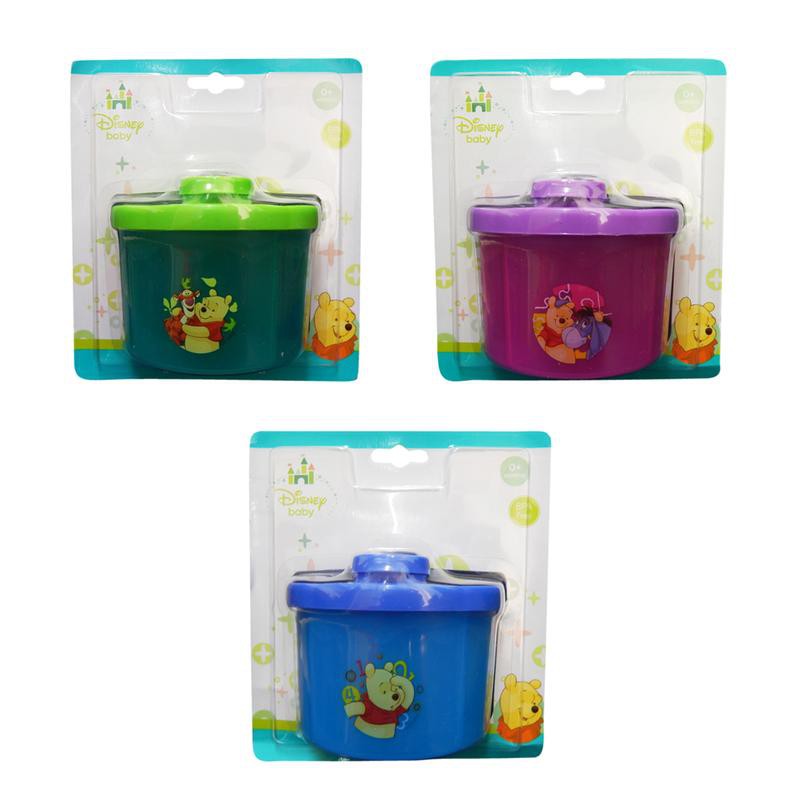 Disney Baby 4 Compartment Milk Powder Container Tempat Susu Bubuk Wadah Winnie the Pooh