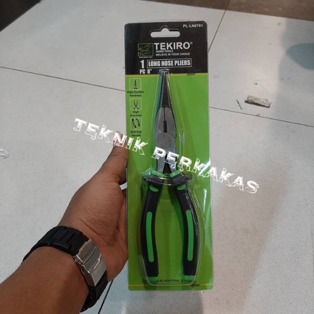 Tang lancip 8 inch TEKIRO / tang lancip besar tekiro