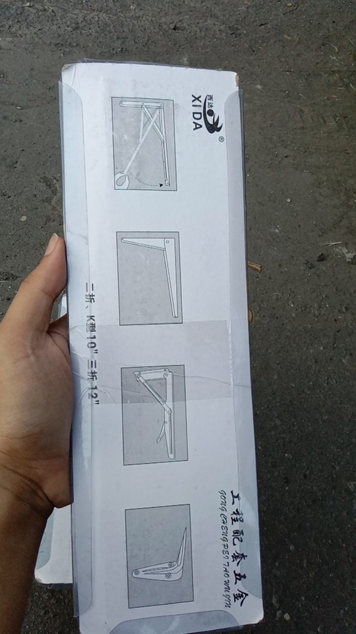 [best Quality] Bracket Engsel Folding Stainless Steel Max Load 65kg