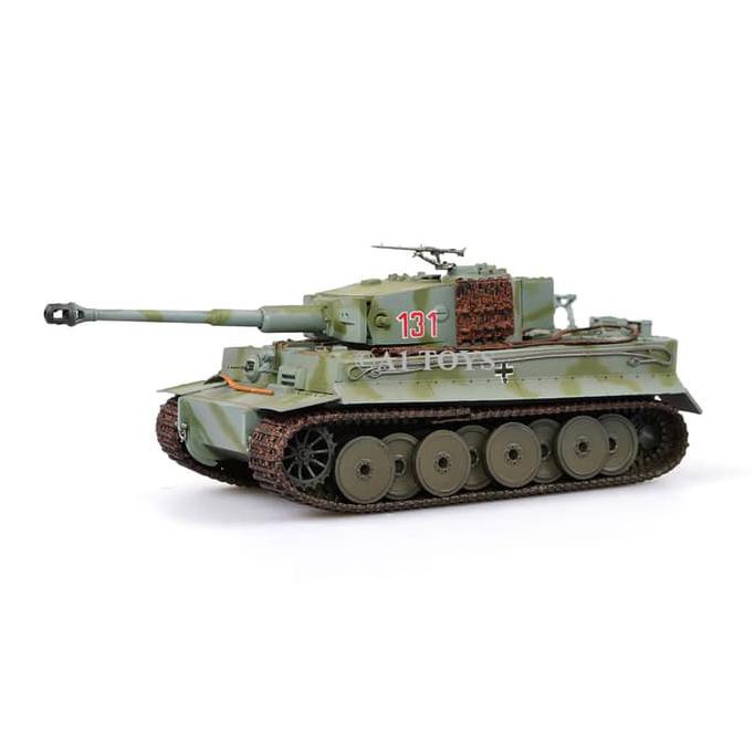 M963- Miniatur Tank Panser Tiger 1 Spzabt 101 Easy Model 12 Cm 1:72 Mainan