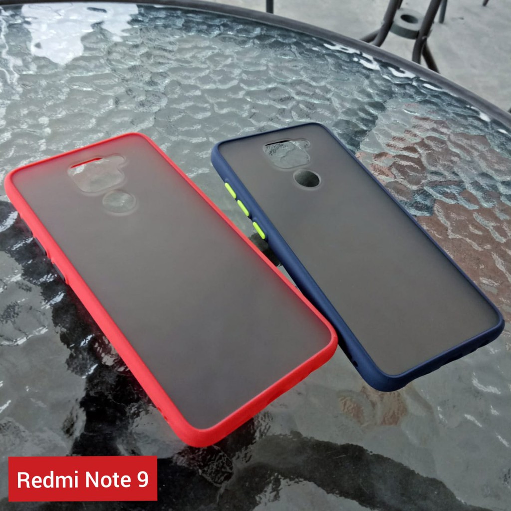 Acrylic Case Dove Redmi Note 9 Fuze Akrilik Macaron Matte Frosted Hits 2020