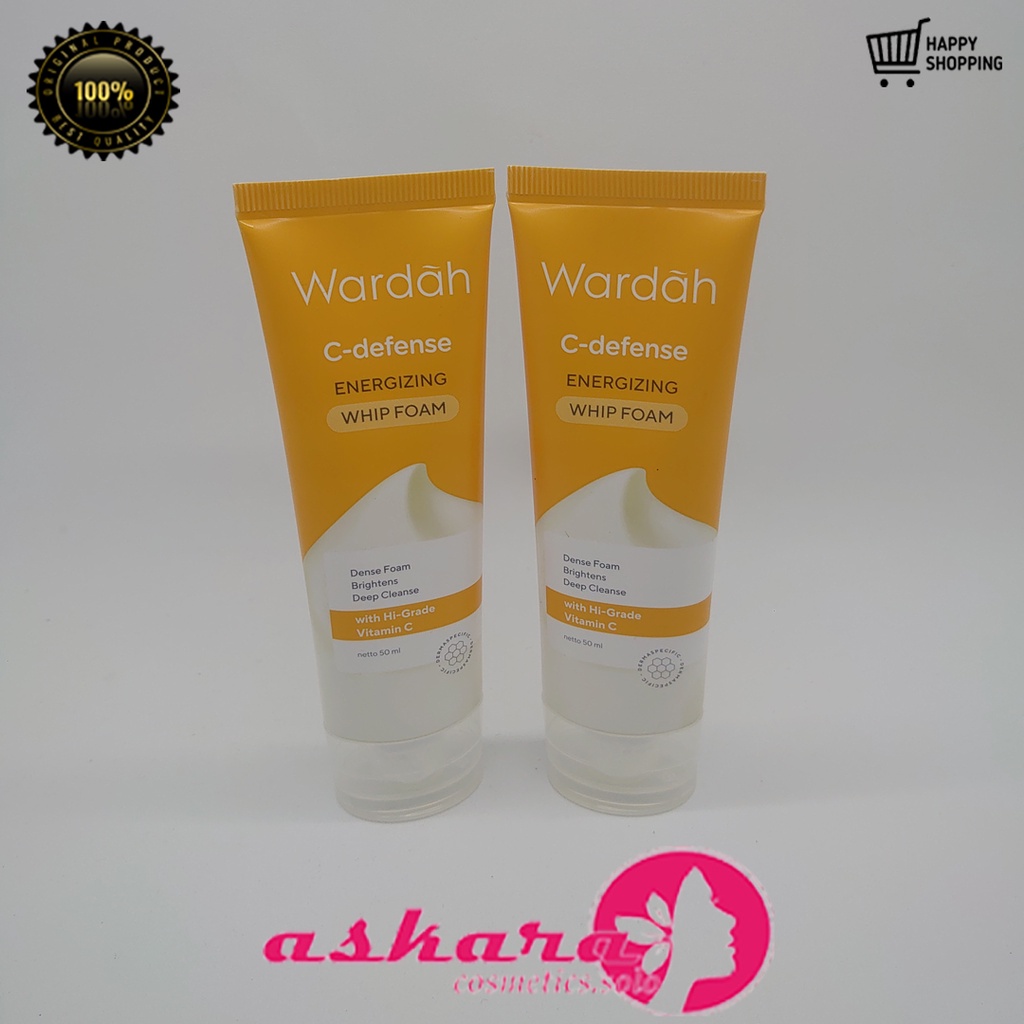 Wardah C- Defense Energizing Whip Foam 50 ml / Wardah C Defense Energizing Whip Foam / Wardah C- Defense Series