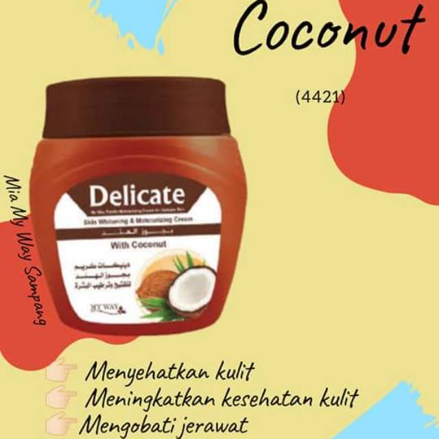 MY WAY Delicate  coconut