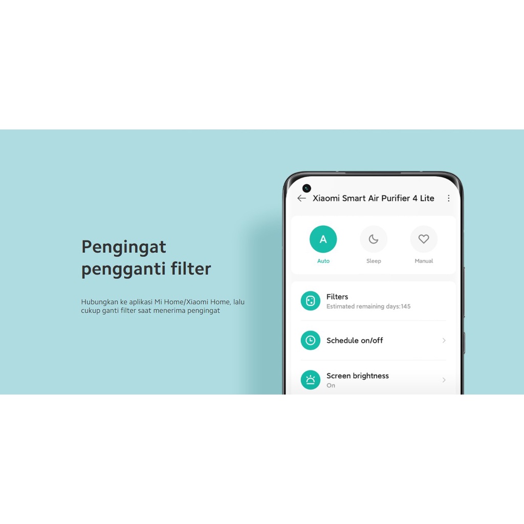 Xiaomi Smart Air Purifier 4 Lite Pembersih Udara / Penyaring Udara / Filter Udara Pintar 360° 43m²